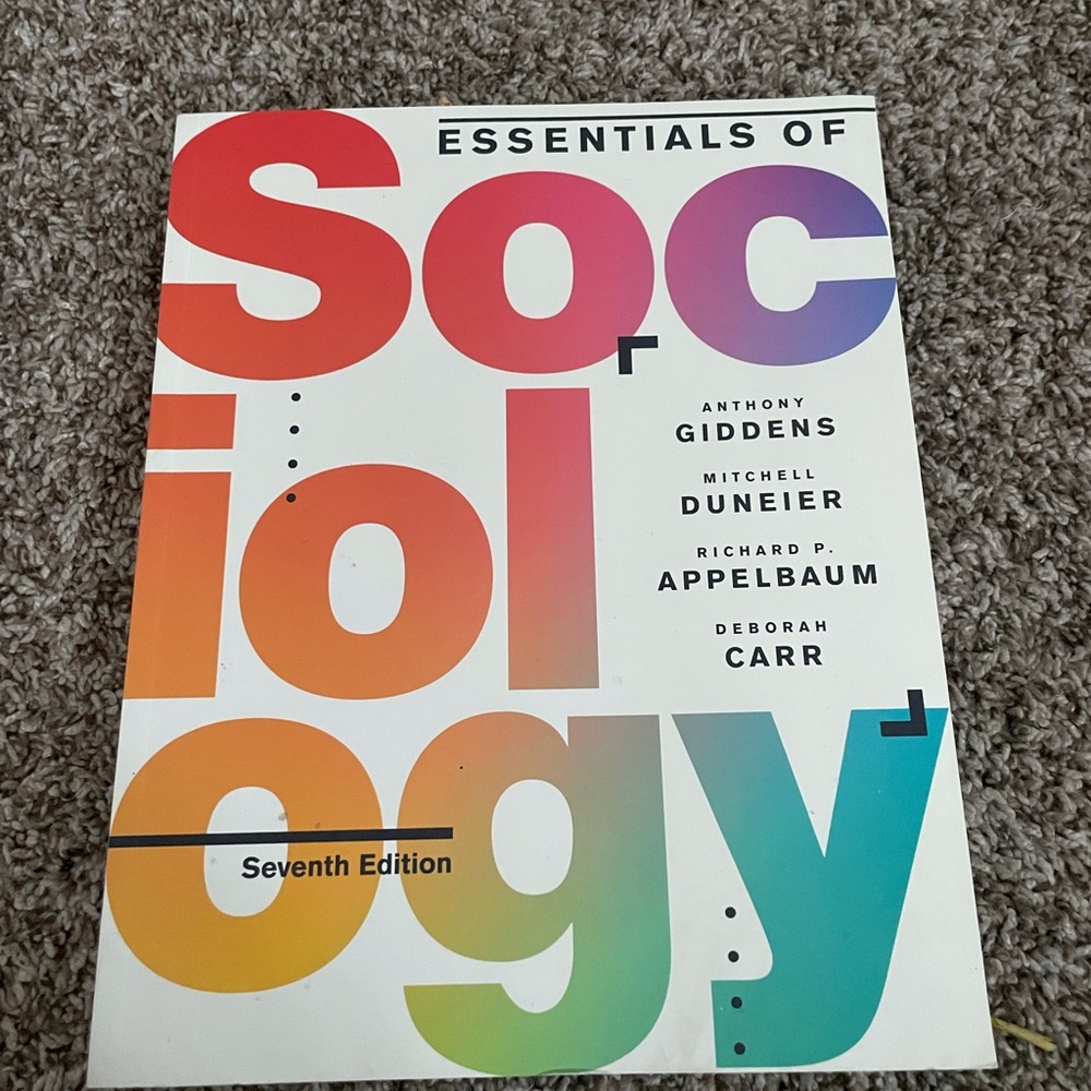 Essentials of sociology seventh edition
